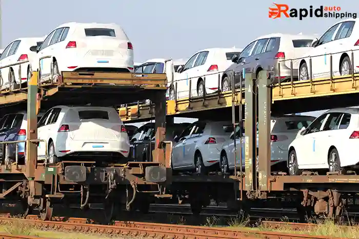 Ship Car by Train