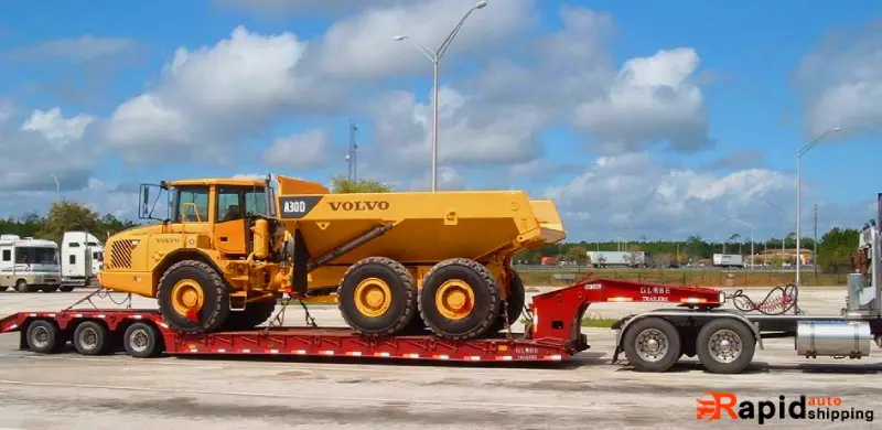 lowboy trailer trucking companies