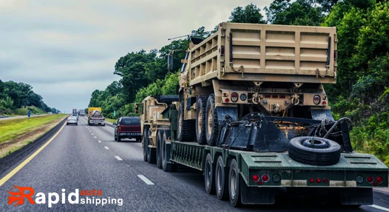 Military Vehicle Shipping