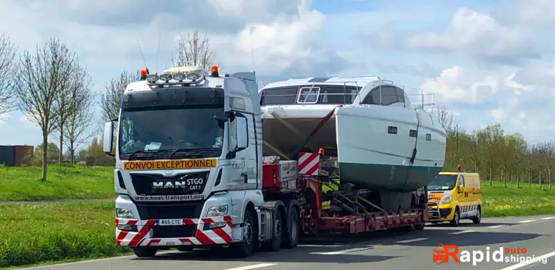 yacht transport ship