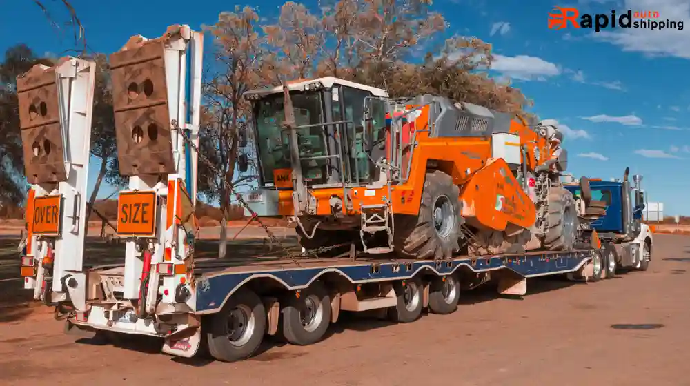 farm equipment hauling