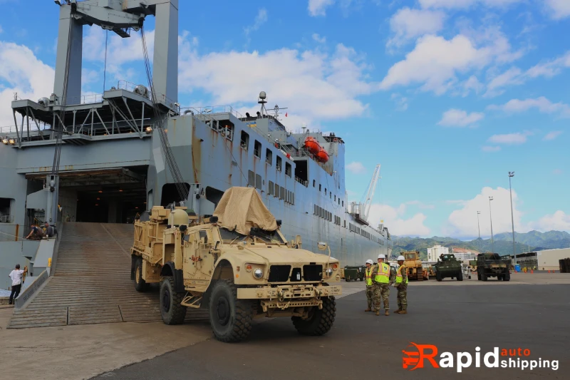 Military Vehicle Shipping